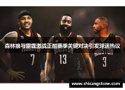 森林狼与雷霆激战正酣赛季关键对决引发球迷热议